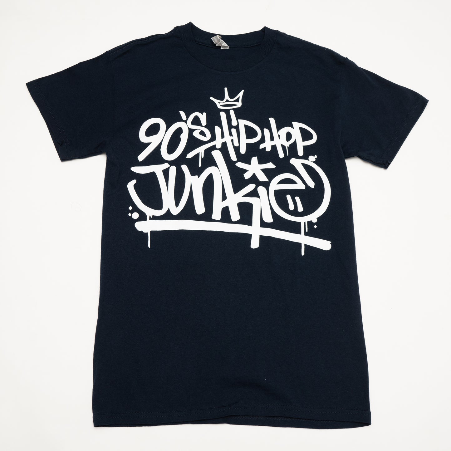 NAVY BLUE 90SHIPHOPJUNKIE T SHIRT